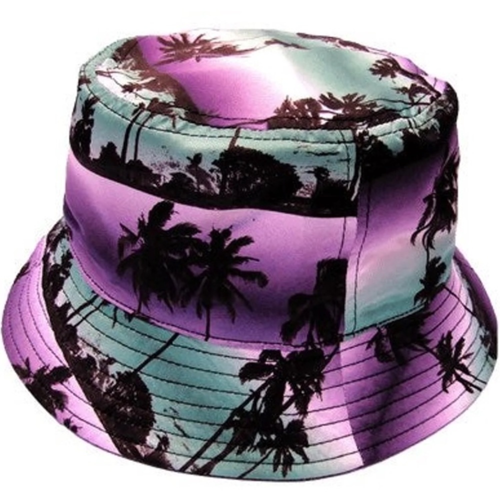 Bozkee Unisex Palm Tree Bucket Hat